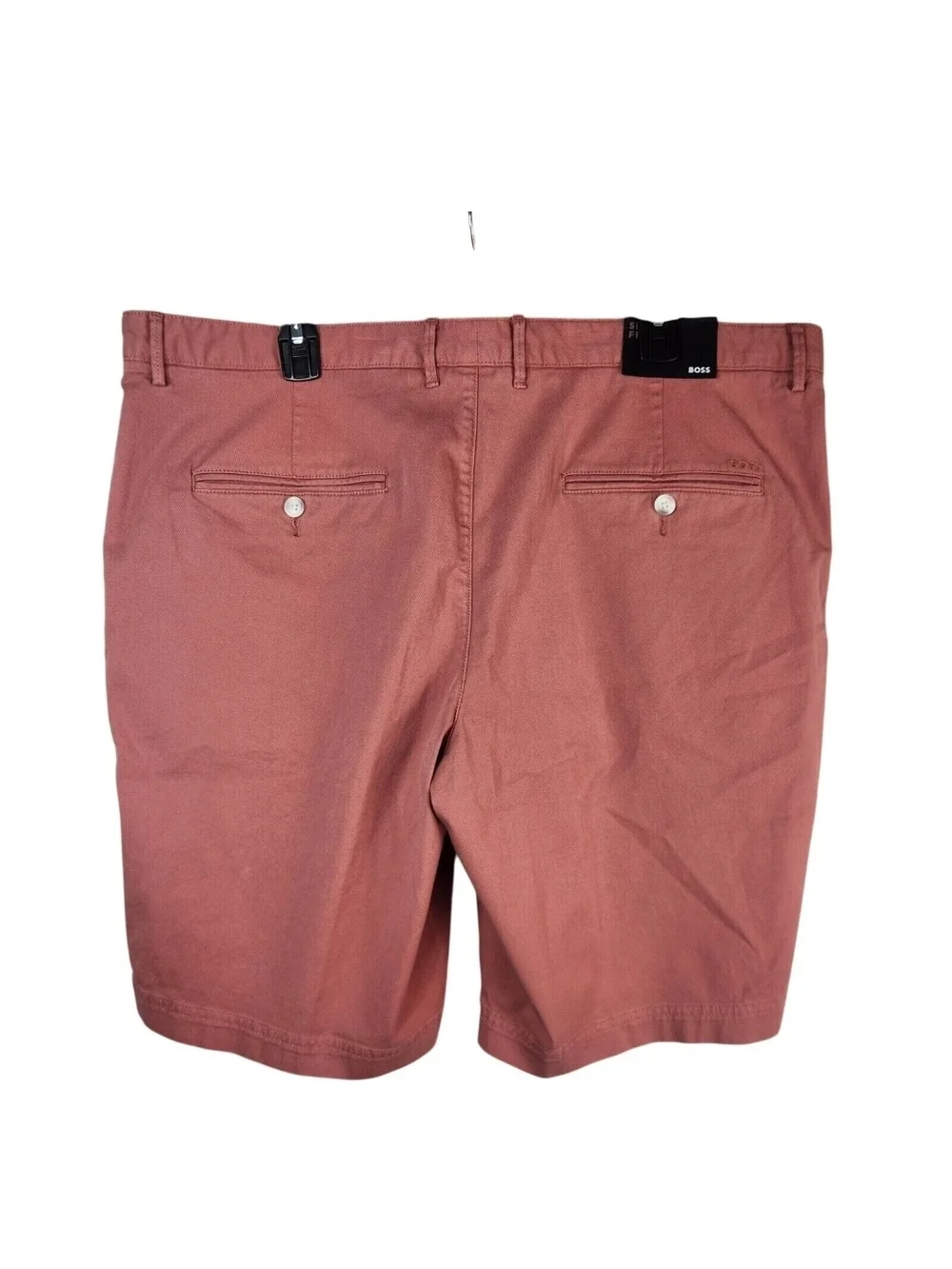 Hugo Boss Men's Shorts Size 36 (EU 52)  Slice Slim Fit Casual Dark Red  (41)
